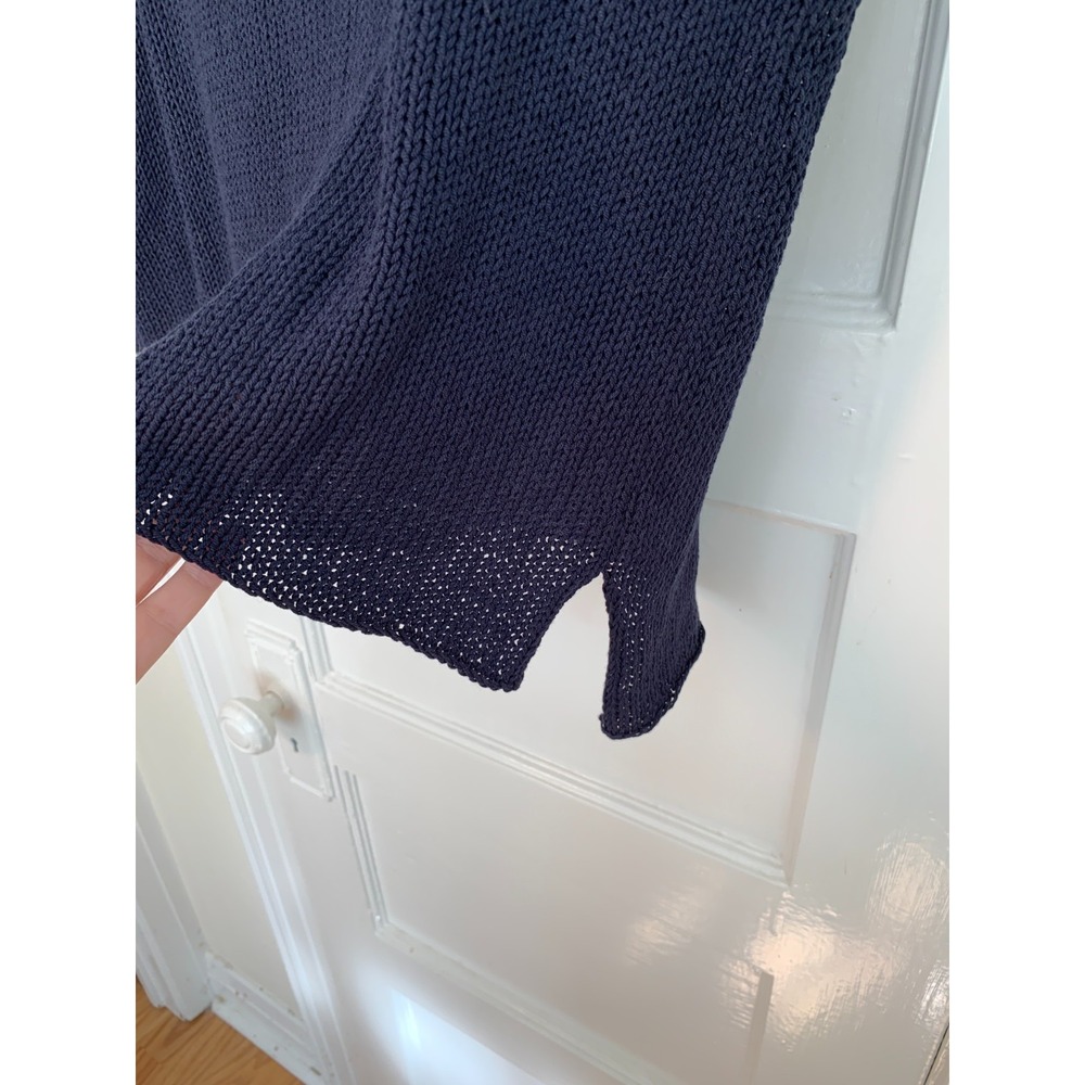 Wooden Ships Coastal Americana Kelly Tee Cotton Knit Scoop Neck Sweater M/L - Picture 7 of 12